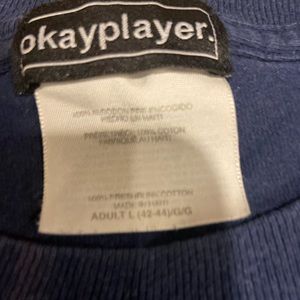 Navy blue Quest love t